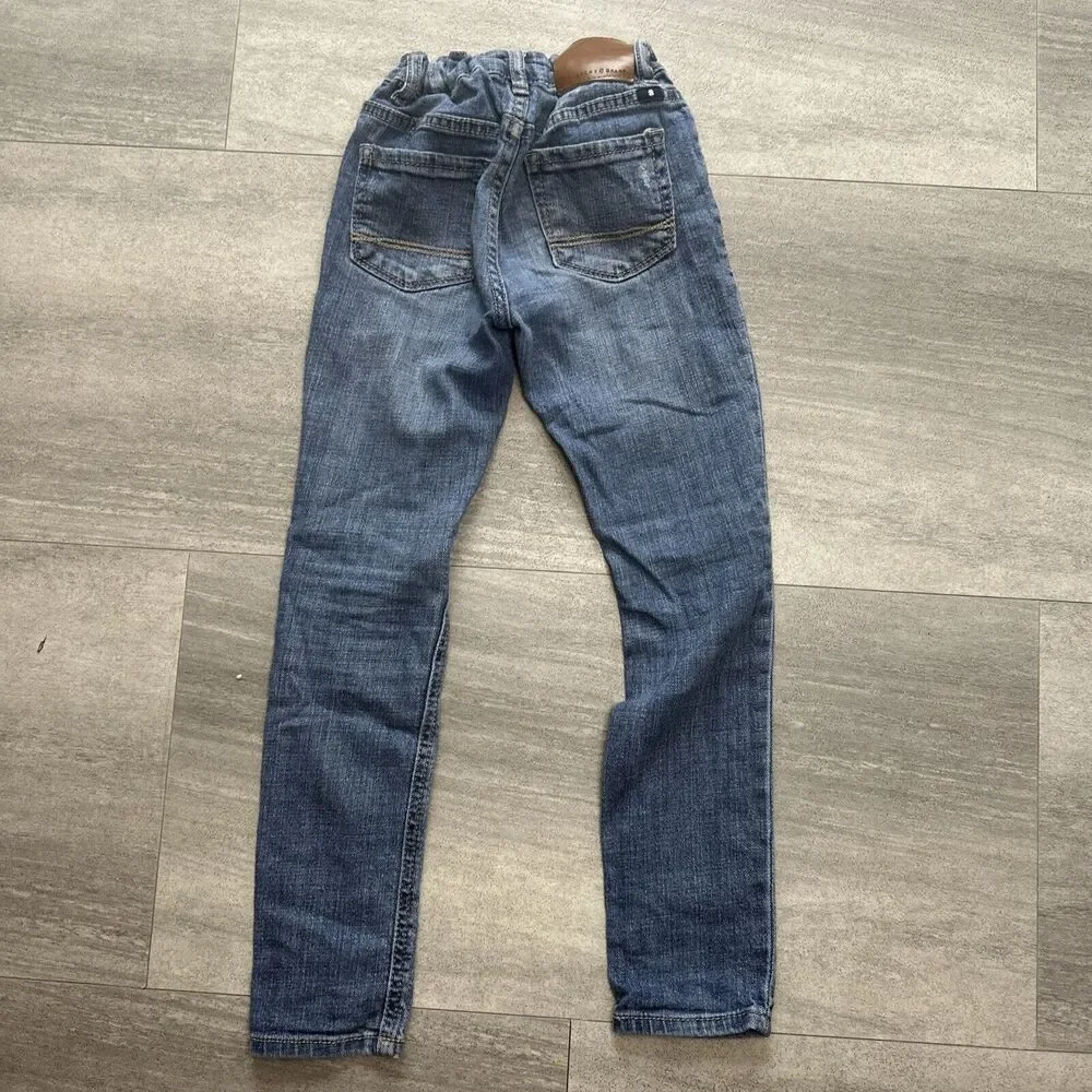 Girl's Lucky Skinny Distressed Jeans Zoe Jeggings Size 7